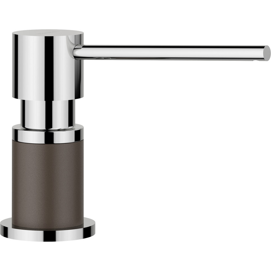 Image of BLANCO LATO mosószer adagoló - króm/kávé