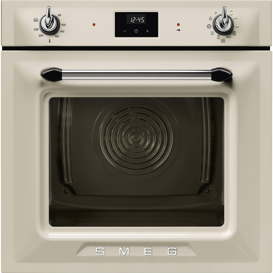Image of SMEG PIROLITIKUS HŐLÉGKEVERÉSES SÜTŐ, Victoria design, Galileo, 60 cm, ES LCD, bézs