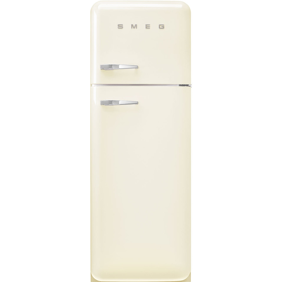 Image of SMEG KOMBINÁLT HŰTŐ ÉS FAGYASZTÓ, retro, 60,1x172 cm, jobb oldali pántok, bézs