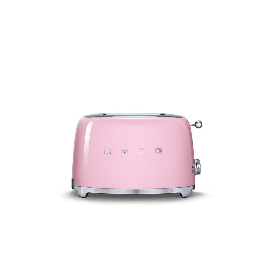 Image of SMEG KENYÉRPIRÍTÓ, retro, 2 szeletes, rózsaszín