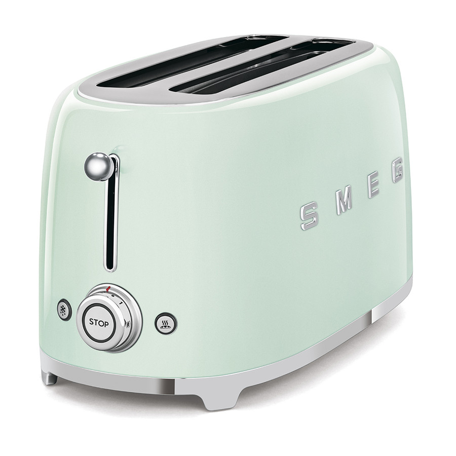 Image of SMEG KENYÉRPIRÍTÓ, retro, 4 szeletes, világoszöld