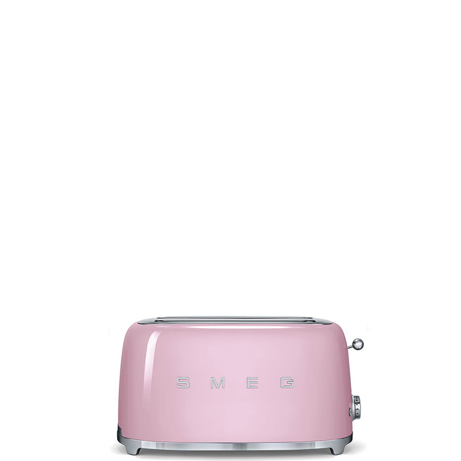 Image of SMEG KENYÉRPIRÍTÓ, retro, 4 szeletes, rózsaszín