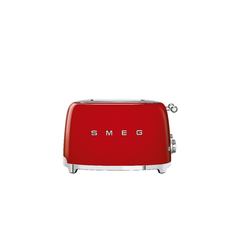 Image of SMEG KENYÉRPIRÍTÓ, retro, 2x2 szeletes, piros