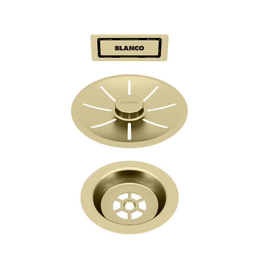 Image of BLANCO InFino szett satin gold 1 med.