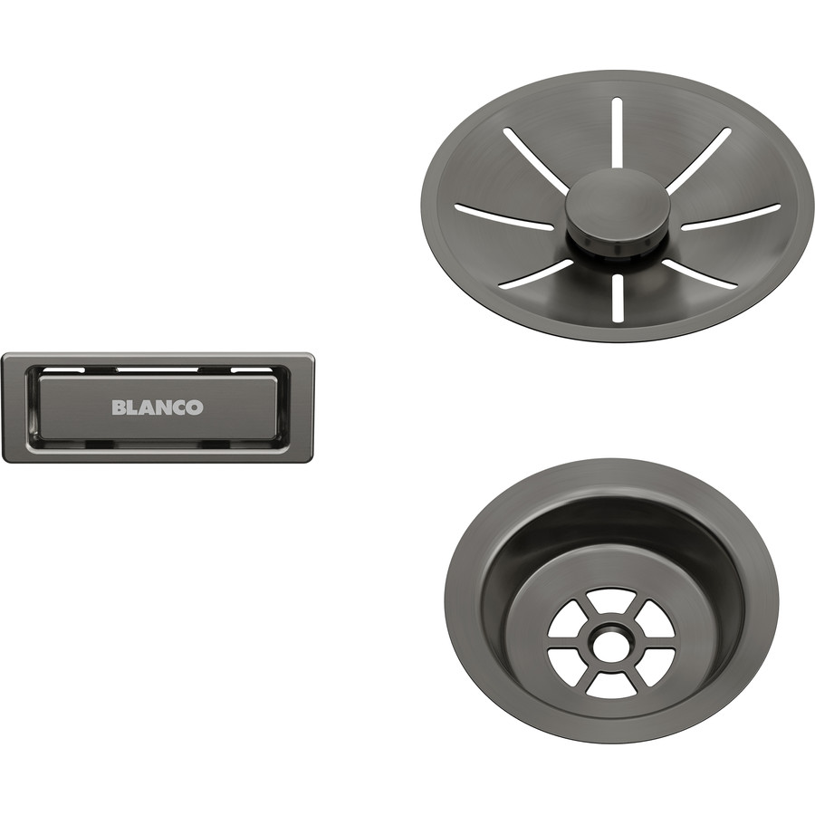 Image of BLANCO InFino szett satin dark steel 1 med.