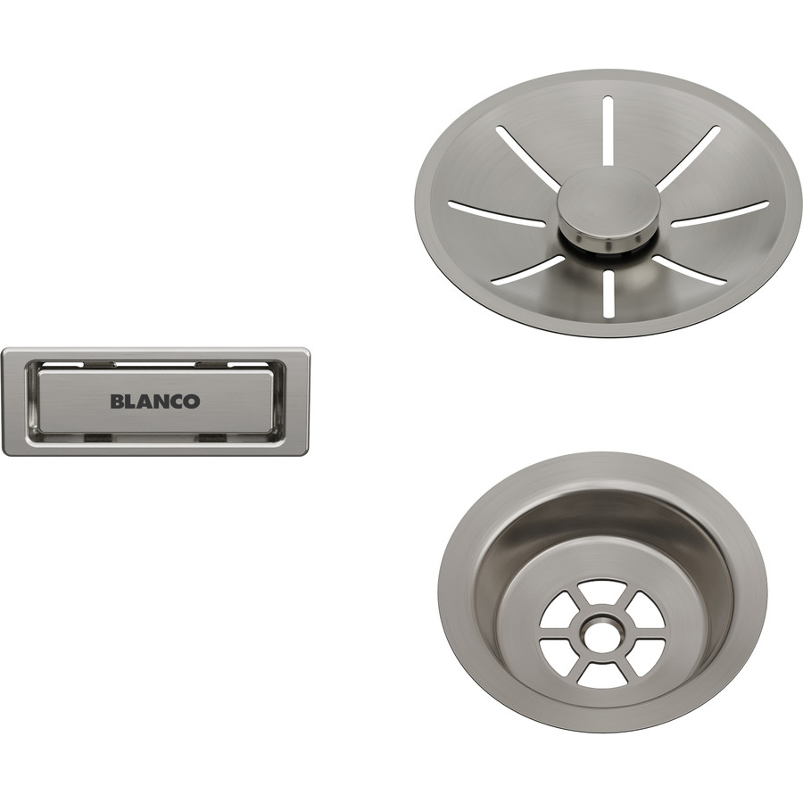 Image of BLANCO InFino szett satin platinum 1 med.