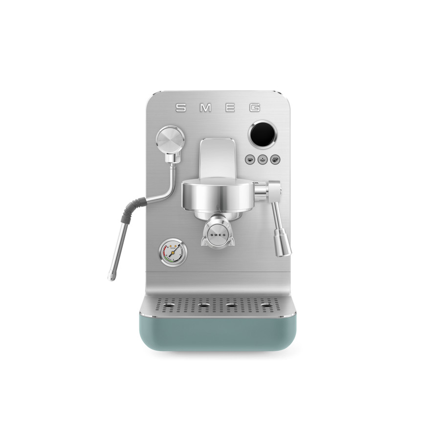 Image of SMEG MINIPRO FÉLPROFESSZIONÁLIS KÁVÉFŐZŐ, Collezione design, matt smaragdzöld