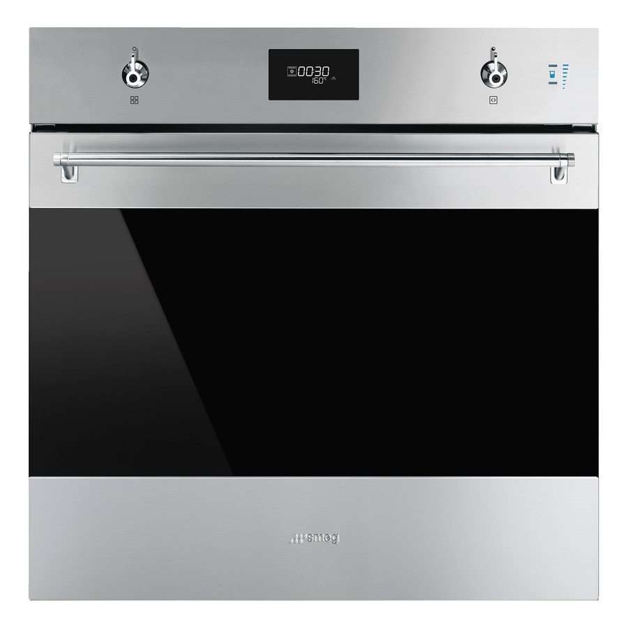 Image of SMEG KOMBINÁLT SÜTŐ, GŐZFUNKCIÓVAL, Classica design, Galileo, 60 cm, CS LCD, inox