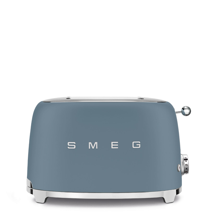 Image of SMEG KENYÉRPIRÍTÓ, retro, 2 szeletes, matt viharkék