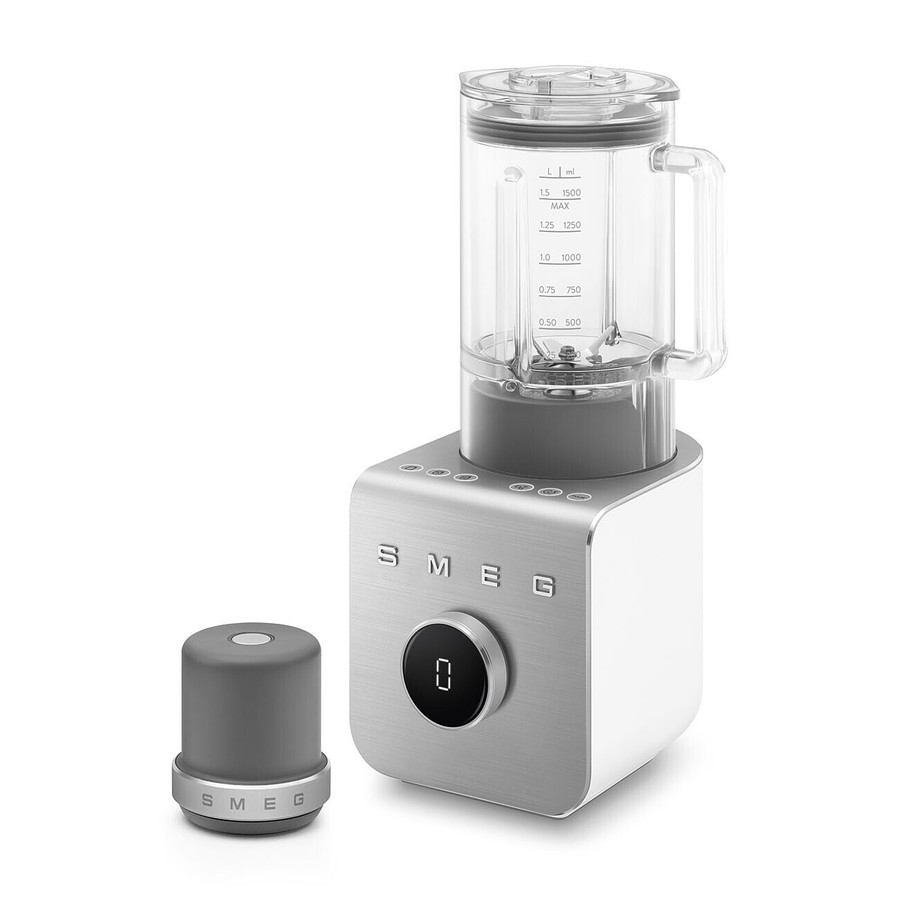 Image of SMEG NAGY TELJESÍTMÉNYŰ TURMIXGÉP, Collezione design, vákuumszivattyú alaptartozék, matt fehér