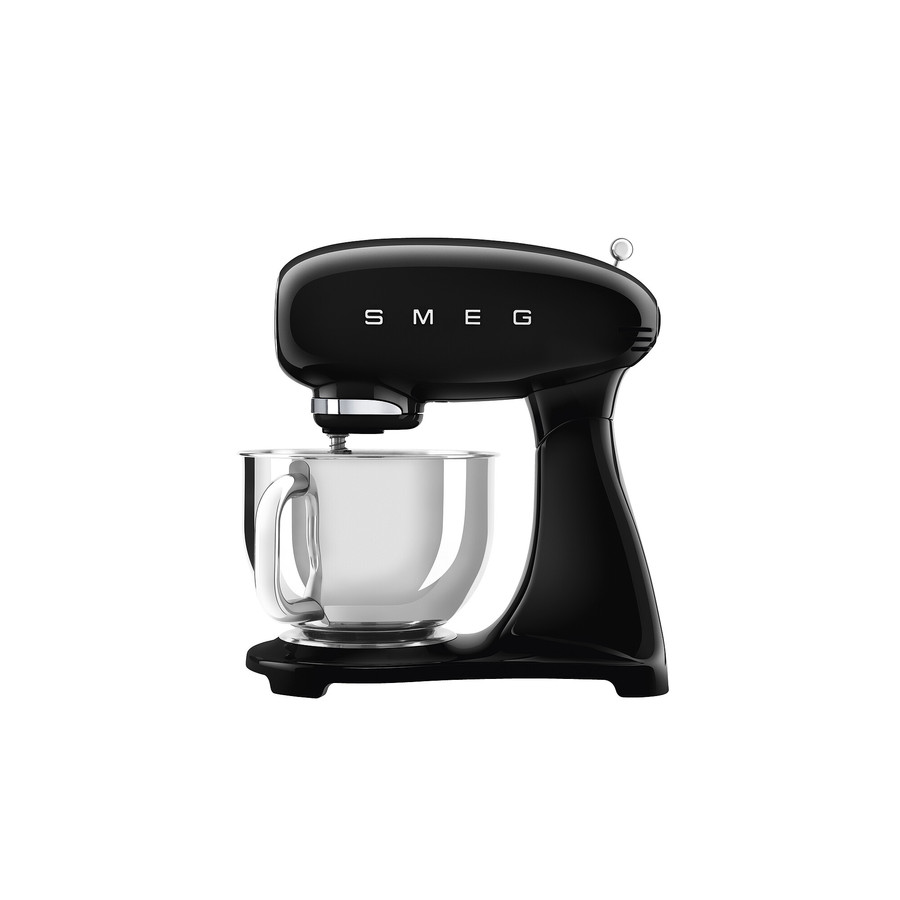 Image of SMEG KONYHAI ROBOTGÉP, retro, fekete test és talp