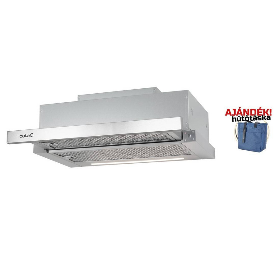 Image of CATA - Páraelszívó TFH-6630/A X LED brushless Inox + hűtőtáska
