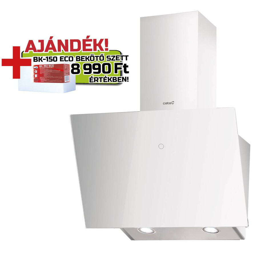 Image of Cata - Páraelszívó LENA 600 XGWH fehér + BK150 ECO bekötő szett