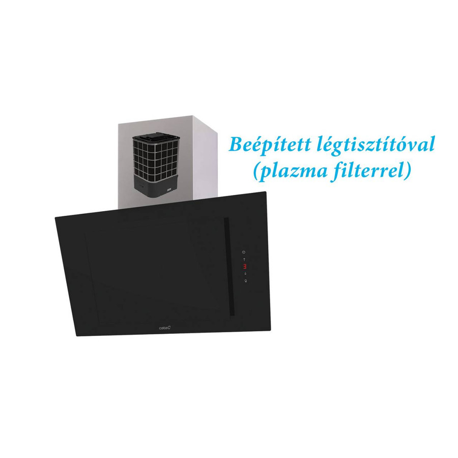 Image of Cata - Páraelszívó RENOVA PURE AIR VNV90 XGBK Hob to Hood