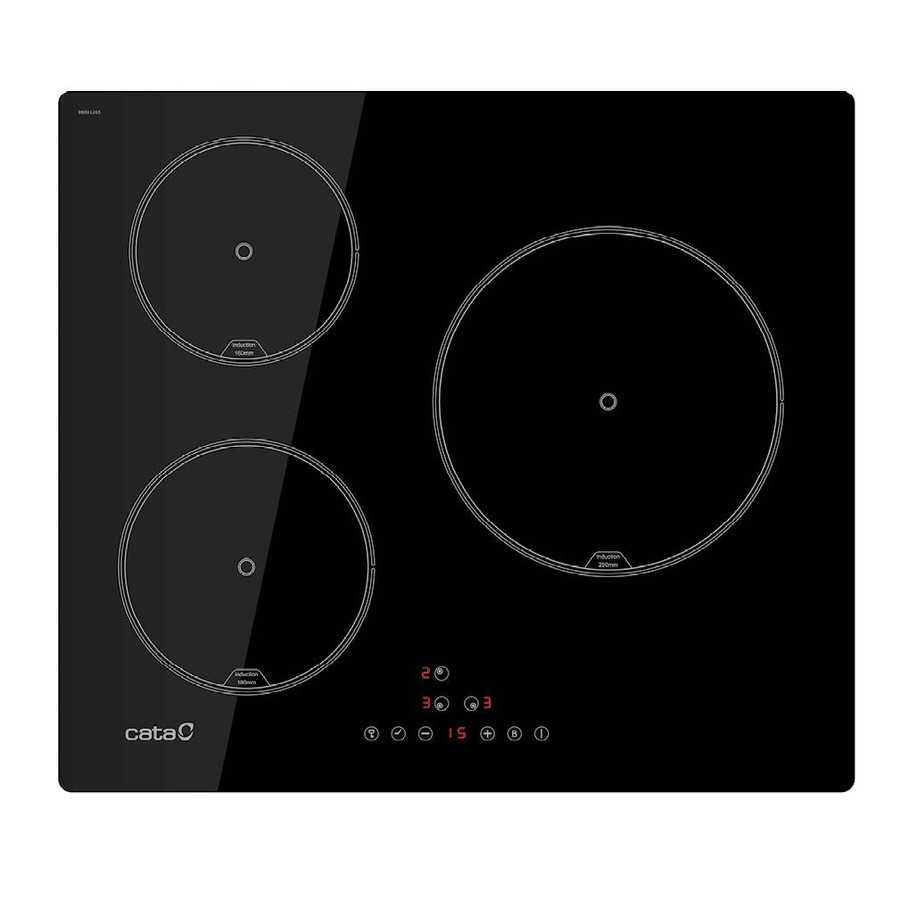 Image of CATA - Beépíthető indukciós főzőlap IB-6403 E2 BK Hob to Hood