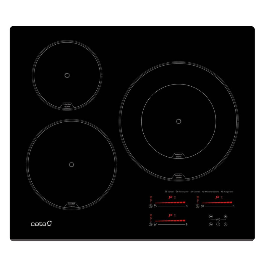 Image of CATA - Beépíthető indukciós főzőlap INSB-6028 BK fekete Hob to Hood