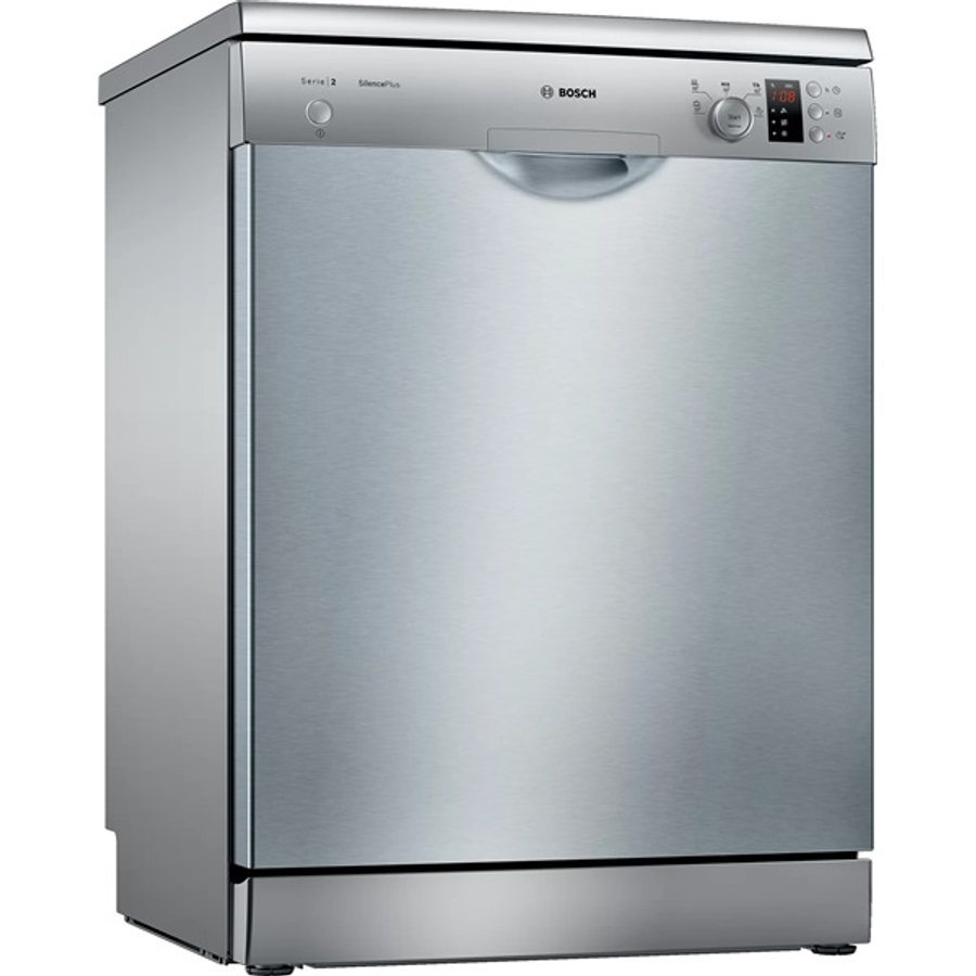 Image of Bosch SMS25AI05E inox, programok száma: 5, szabadonálló, 12 terítékes mosogatógép