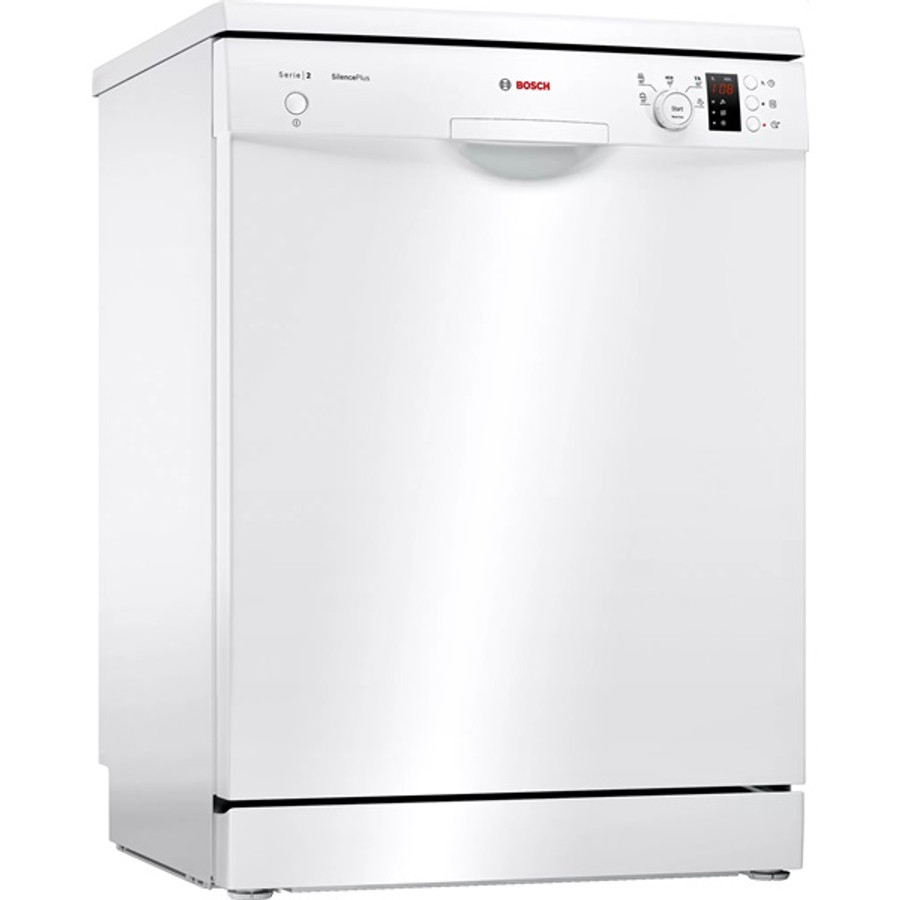 Image of Bosch SMS25AW05E fehér, programok száma: 5, szabadonálló, 12 terítékes mosogatógép