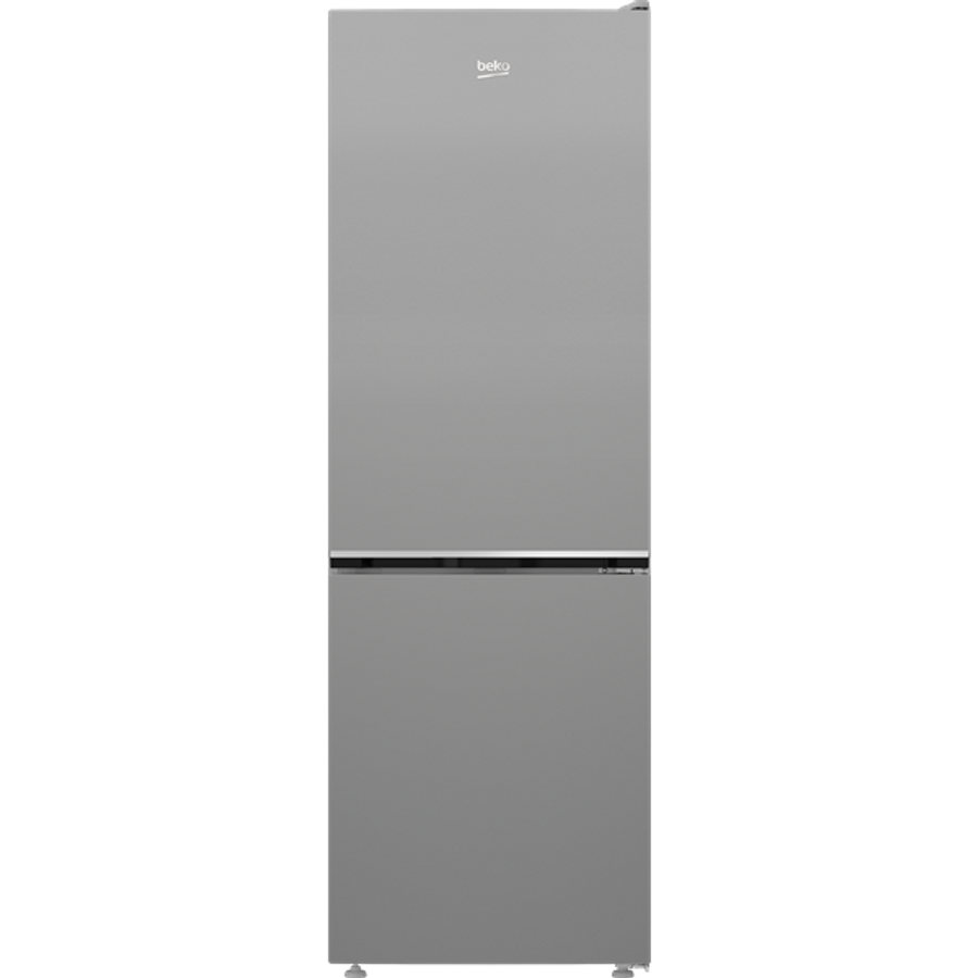 Image of Beko B1RCNA344S ezüst, alulfagyasztós, Hűtő:209L, Fagyasztó:92L, No frost hűtőszekrény