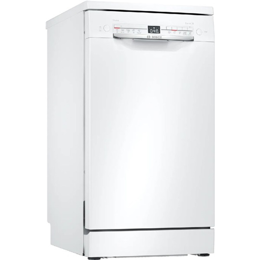 Image of Bosch SPS2IKW10E fehér, programok száma: 5, keskeny szabadonálló, 9 terítékes mosogatógép