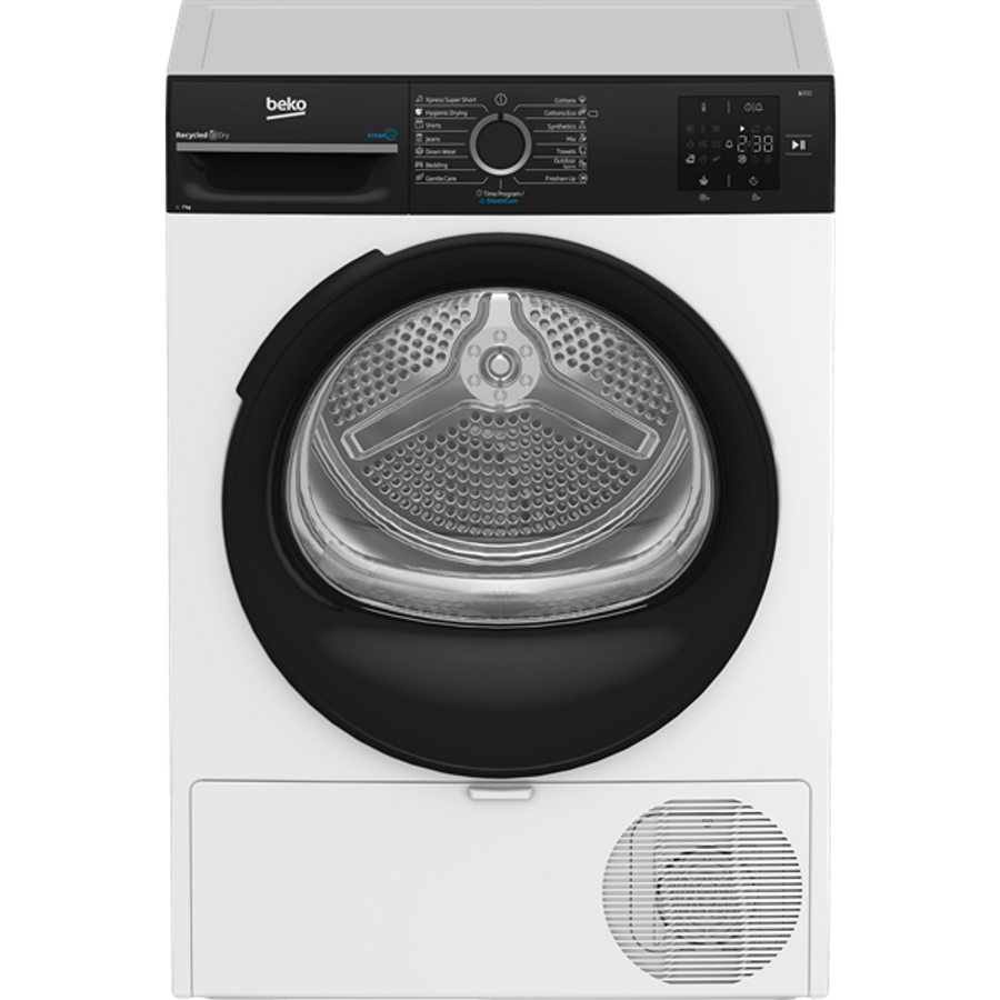 Image of Beko BM3T37239WBB fehér, 7 kg, hőszivattyús, szárítógép
