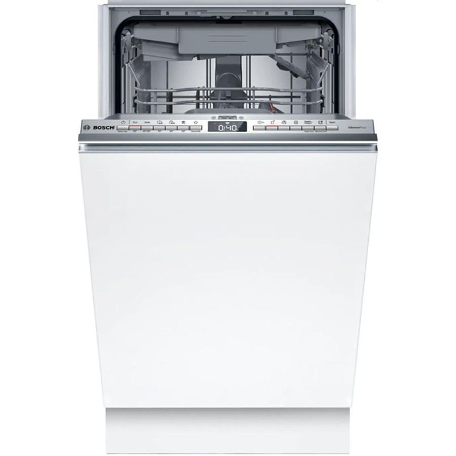 Image of Bosch SPV4EMX17E ezüst, programok száma:6, beépíthető, 10 terítékes mosógatógép