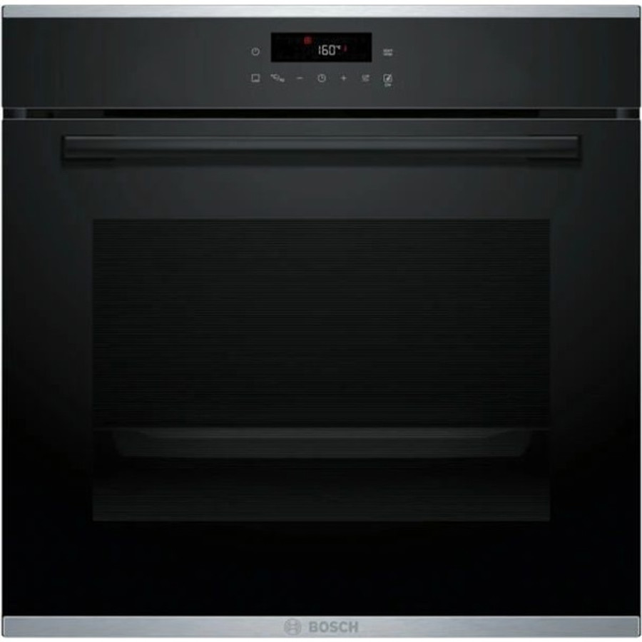 Image of Bosch HBA272BB3 fekete, beépíthető, sütőtér:71L, grill, légkeverés, priolitikus tisztítás, sütő