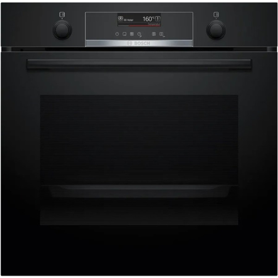 Image of Bosch HBG539EB3 fekete, beépíthető, sütőtér:71L, grill, légkeverés, sütő