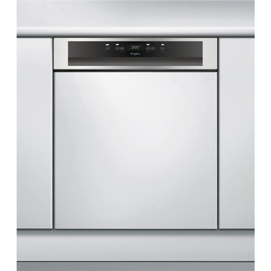 Image of Whirlpool WBC 3C26 X programok száma: 8, beépíthető, 14 terítékes mosogatógép