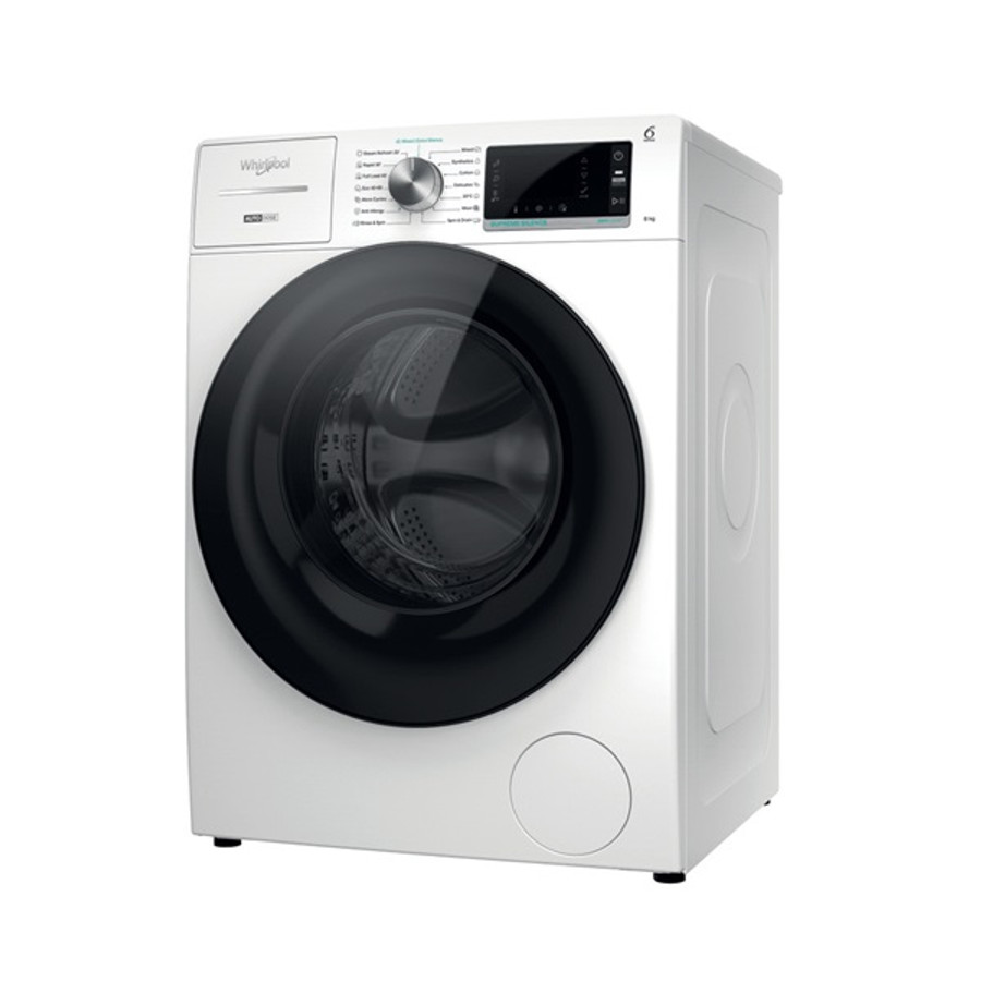 Image of Whirlpool W7X W845WB EE fehér, elöltöltős, max.1400ford., 8 kg, mosógép
