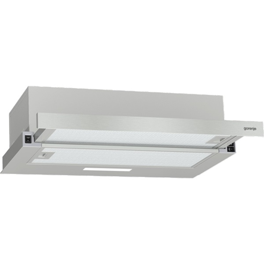 Image of Gorenje TH60E3X inox, szabadonálló, hagyományos, méret:60 cm, teleszkópos, zajszint:67 dB, páraelszívó