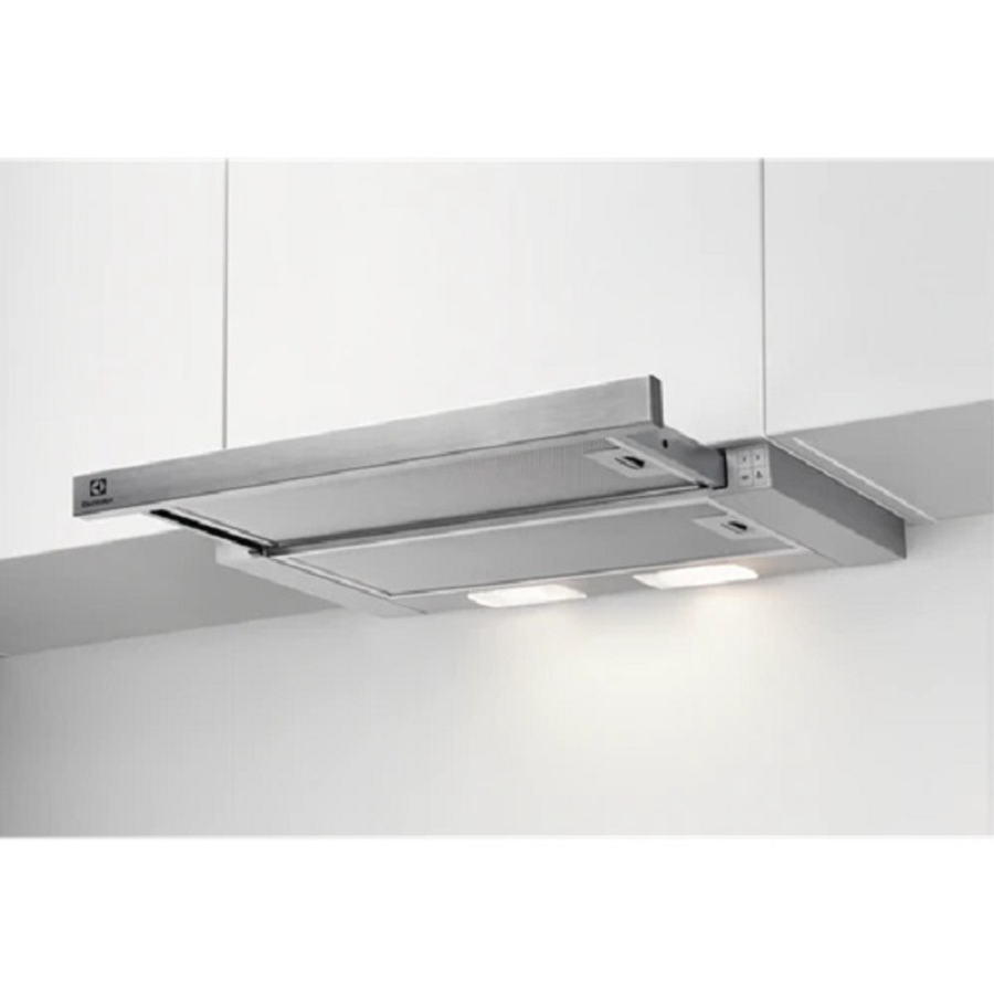 Image of Electrolux LFP326S inox, beépíthető, hagyományos, méret:60 cm, teleszkópos, zajszint:69 dB, páraelszívó