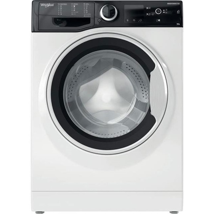 Image of Whirlpool WRBSS 6249 S EU fehér, elöltöltős, keskeny, max.1200ford., 6 kg, mosógép