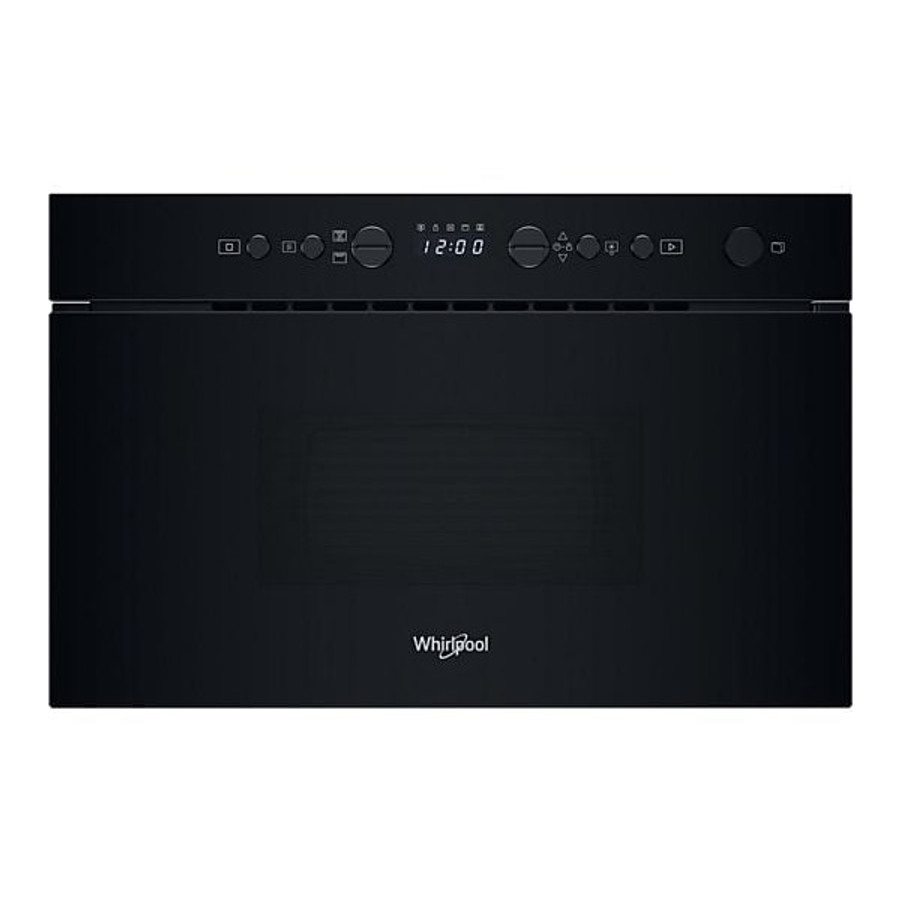 Image of Whirlpool WMN14BB 750W 22L fekete beépíthető mikrohullámú sütő