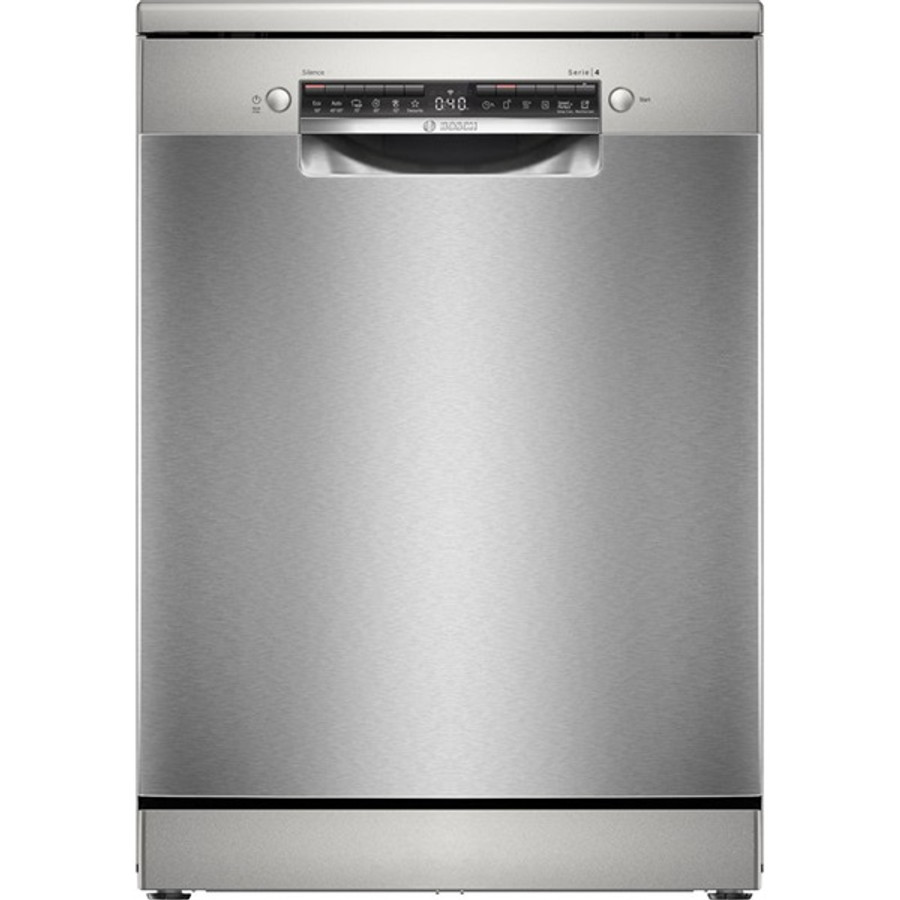 Image of Bosch SMS4HVI14E inox, programok száma:6, szabadonálló, 14 terítékes mosogatógép