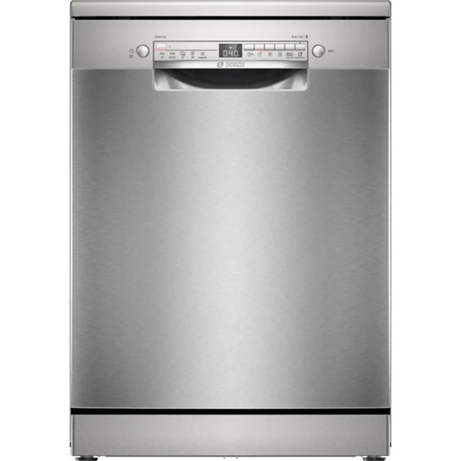 Image of Bosch SMS2HVI06E inox, programok száma:5, szabadonálló, 14 terítékes mosogatógép