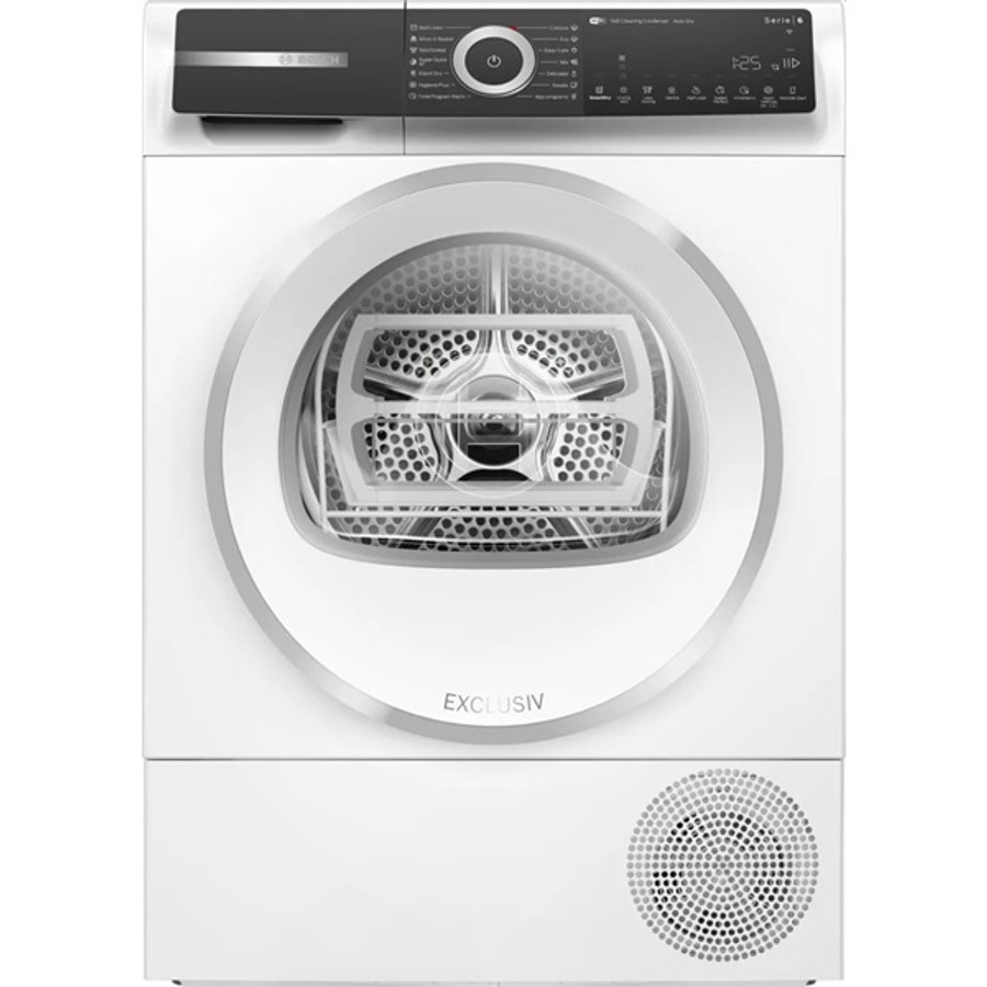 Image of Bosch WQH246D3BY fehér-inox, 9kg, hőszivattyús szárítógép