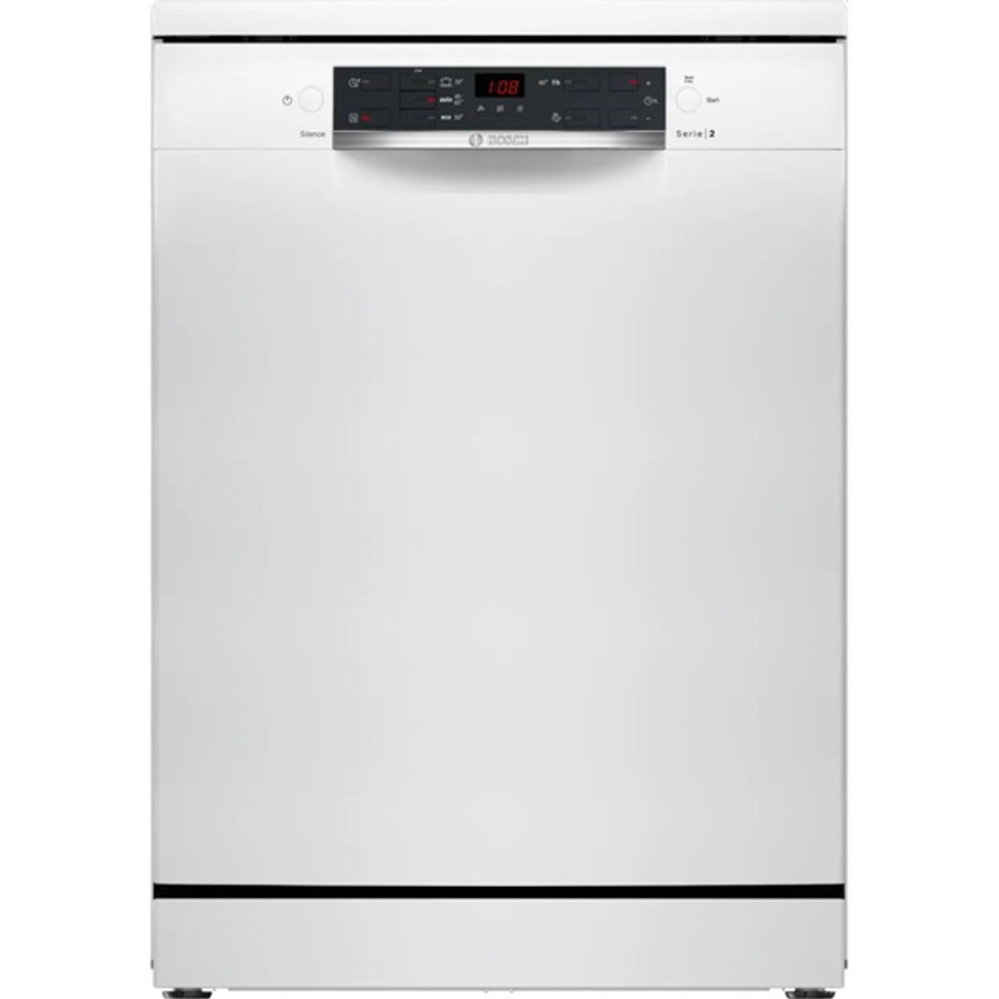 Image of Bosch SMS25AW10F fehér, szabadonálló, programok száma:5, 12 terítékes mosogatógép