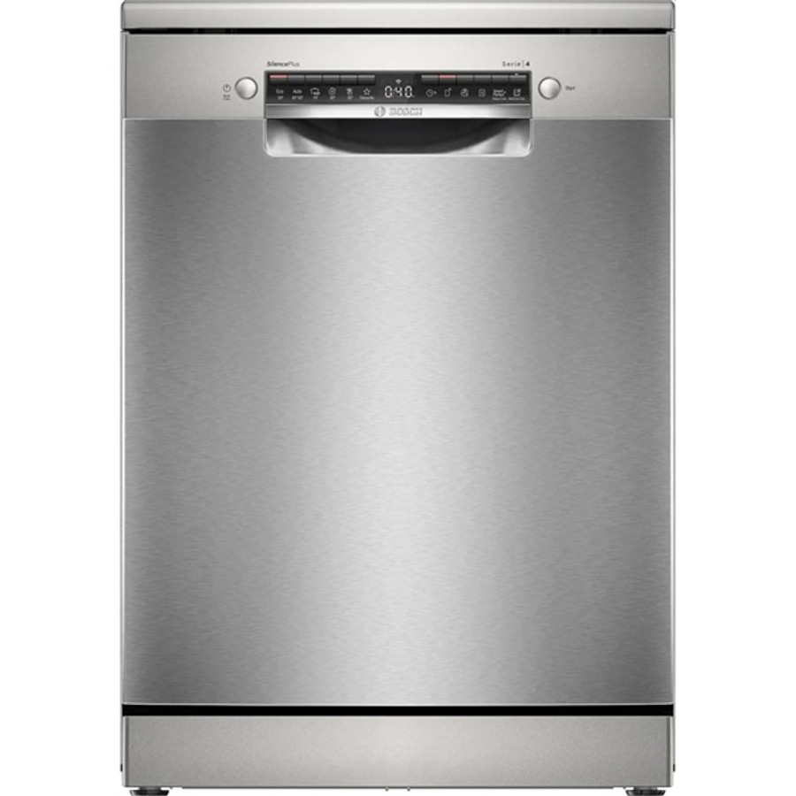 Image of Bosch SMS4EVI08E inox, szabadonálló, programok száma:6, 14 terítékes mosogatógép