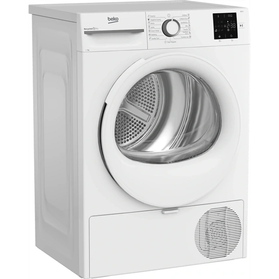 Image of Beko BM3T372E0W fehér, hőszivattyús, 7kg, szárítógép