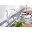 BLANCO PANERA-S egykaros álló konyhai csaptelep - fényes inox