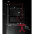 NODOR NorFlow TUCAN INOX egykaros álló csaptelep - inox