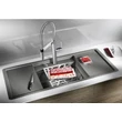 Blanco struktúrált inox lap - 225353
