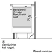Bosch Serie4 PIA645B18E beépíthető indukciós üvegkerámia főzőlap