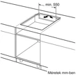 Bosch Serie6 PIF645FB1E beépíthető indukciós kerámia főzőlap