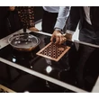Kép 5/6 - Ciarko Design Wizard páraelszívóval integrált indukciós kerámia főzőlap - kivezetéses - rose gold / fekete
