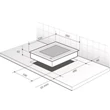 Dedietrich DPE7400X Teppan Yaki dominó grill főzőlap