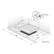 Dedietrich DPE7620XF beépíthető gáz főzőlap