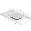 Dedietrich DPI7688XS beépíthető indukciós főzőlap