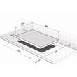Dedietrich DPI2878B beépíthető indukciós főzőlap
